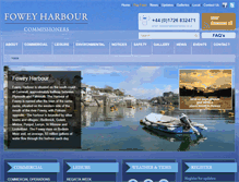 Tablet Screenshot of foweyharbour.co.uk
